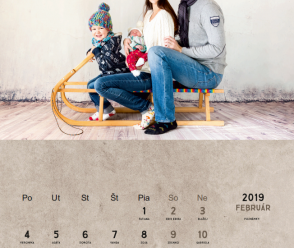 Rodinný fotokalendár na rok 2019